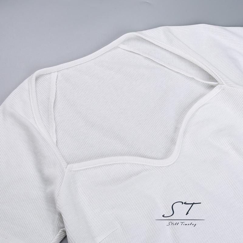 Áo Thun Crop Top Tay Ngắn Màu Sắc Ngọt Ngào Thời Trang Mùa Hè CY03