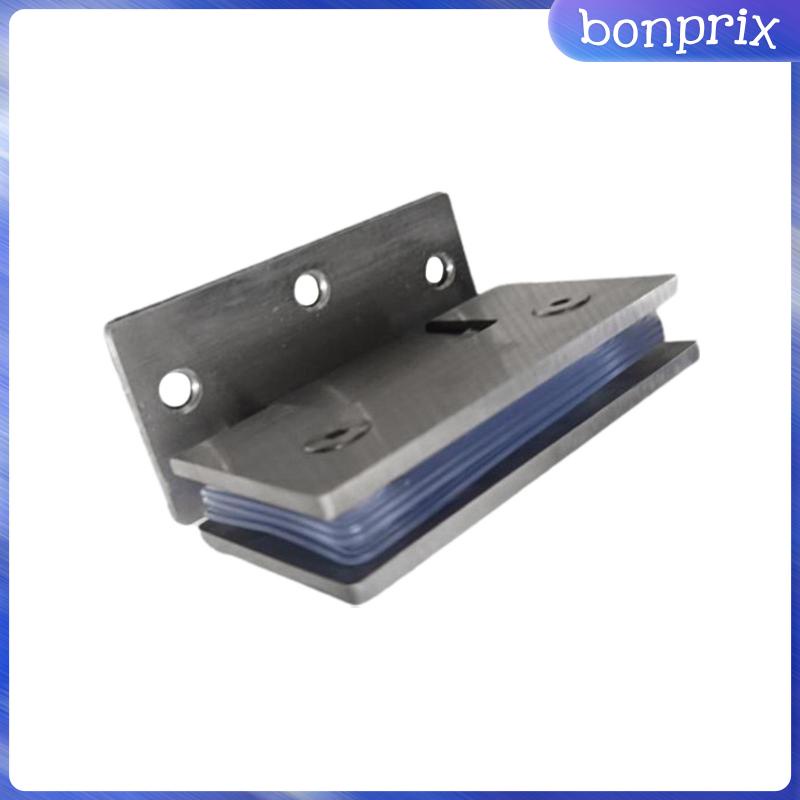 Bản Lề Cửa Kính Nhà Tắm 90 Độ Kèm Ốc Vít Kích Thước 8-12mm