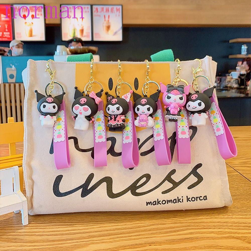 Móc Khóa Hình Búp Bê Kuromi Nhiều Màu Sắc Dễ Thương