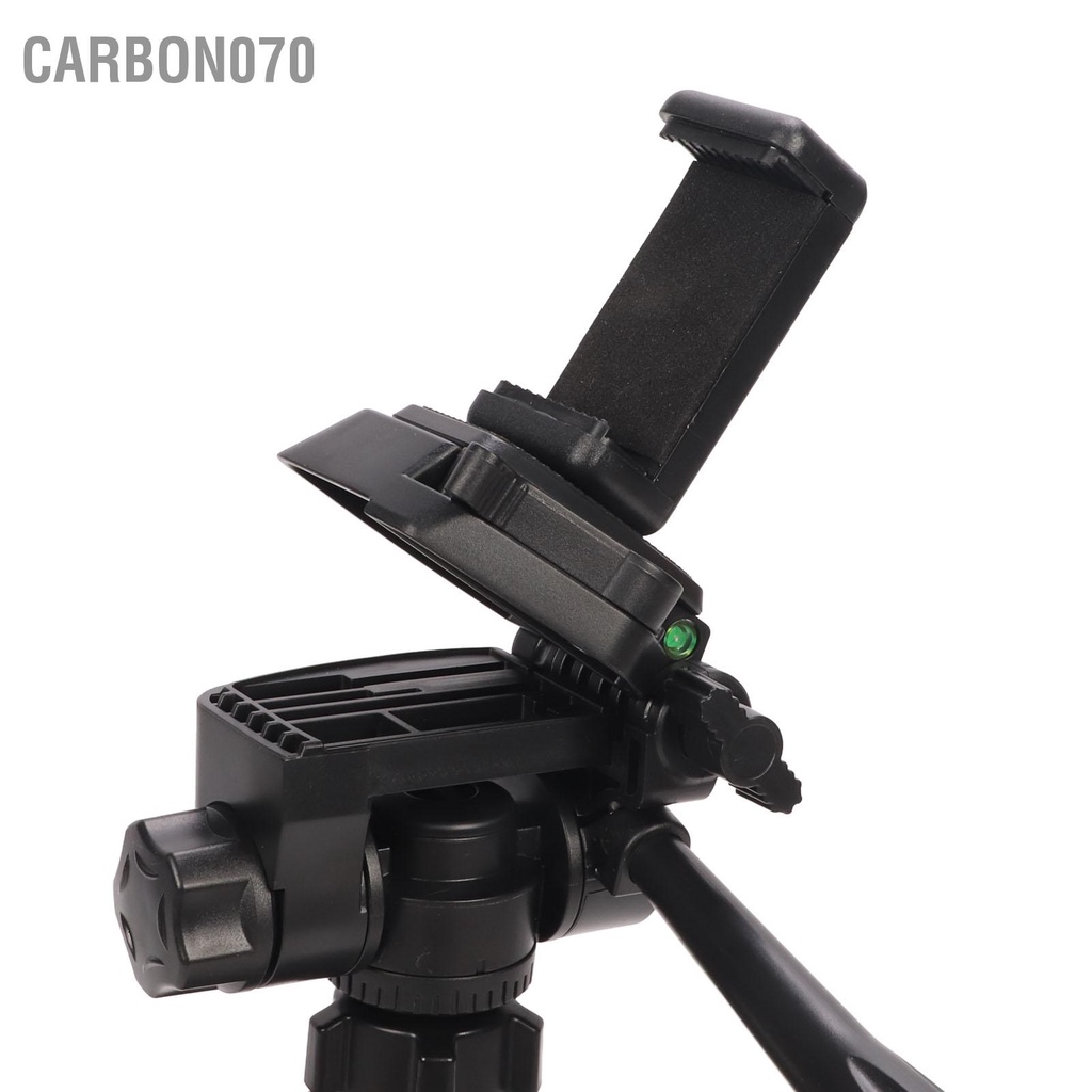 Carbon070 Chân máy di động 55in có thể gập lại Ổn định 1/4 đế ảnh vít cho chiếu điện thoại