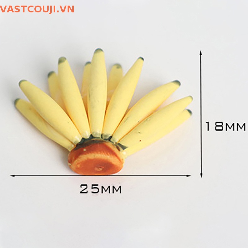 Mô Hình Quả Chuối VASTJI 1Bunch Tỉ Lệ 1: 12 Trang Trí Nhà Búp Bê