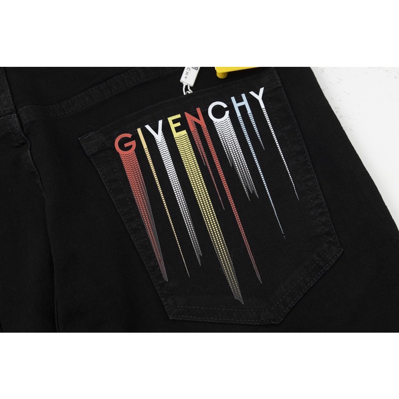 Quần Jean Dài In LOGO G-IV88ENC Kiểu Đường Phố Cá Tính Cho Nam Và Nữ Kee6Ue