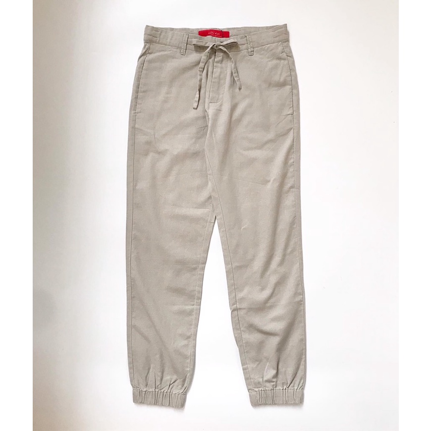 Quần  jogger linen nam