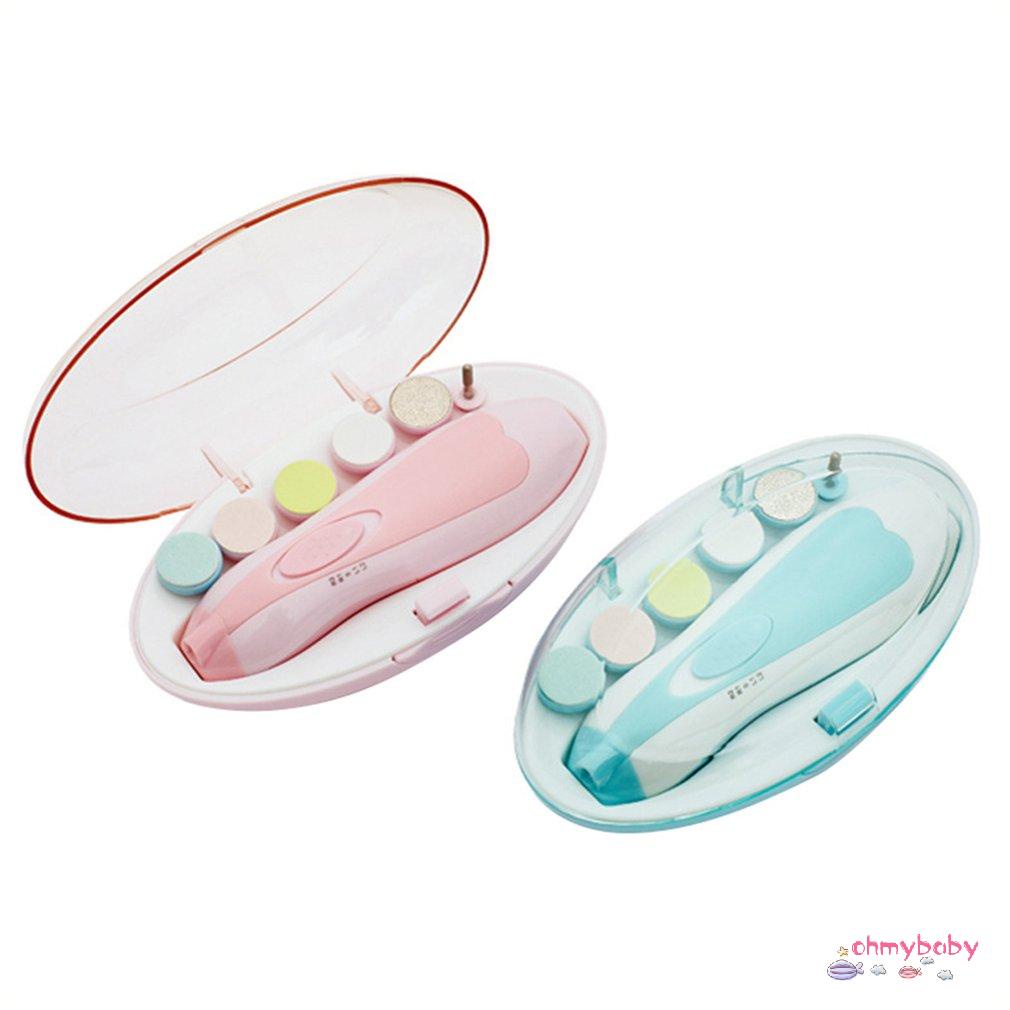 [OMB] Dụng cụ cắt móng tay bằng điện cho bé Bộ dụng chăm sóc phụ kiện trẻ em [Z/5]