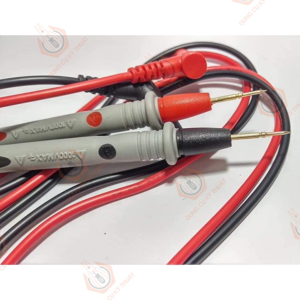Que đo đồng hồ vạn năng Chịu Tải 1000V-20A Đầu Kim Nhọn Mạ Đồng _ [Shop Dụng Cụ Kỹ Thuật]