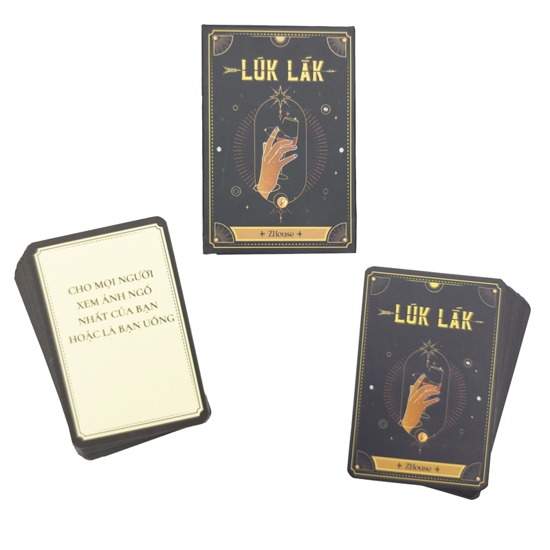 Bộ Bài Drinking Games Truth Or Dare Lúk Lắk - ZHouse LL2X - Màu Xanh