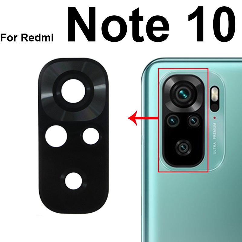 Thấu Kính Camera Sau Chính Kèm Miếng Dán Thay Thế Chuyên Dụng Dành Cho Xiaomi Redmi 10 Note 10 Pro Max Note 10S 10T 10 5G