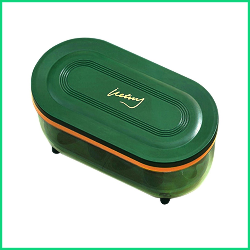 Khay Làm Đá 32 Ô Có Nắp Và Hộp Đựng