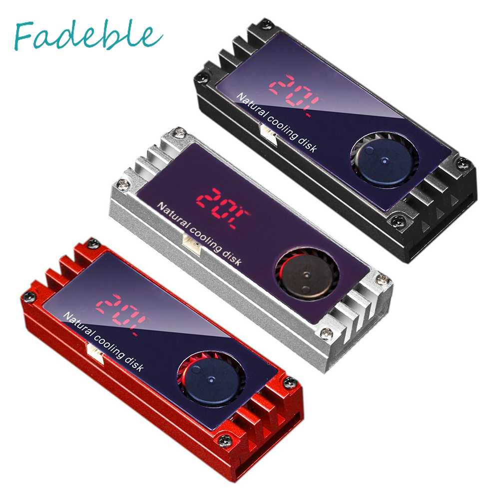 Quạt TảN NhiệT M.2 SSD VớI MàN HìNh HiểN Thị Kỹ ThuậT Số