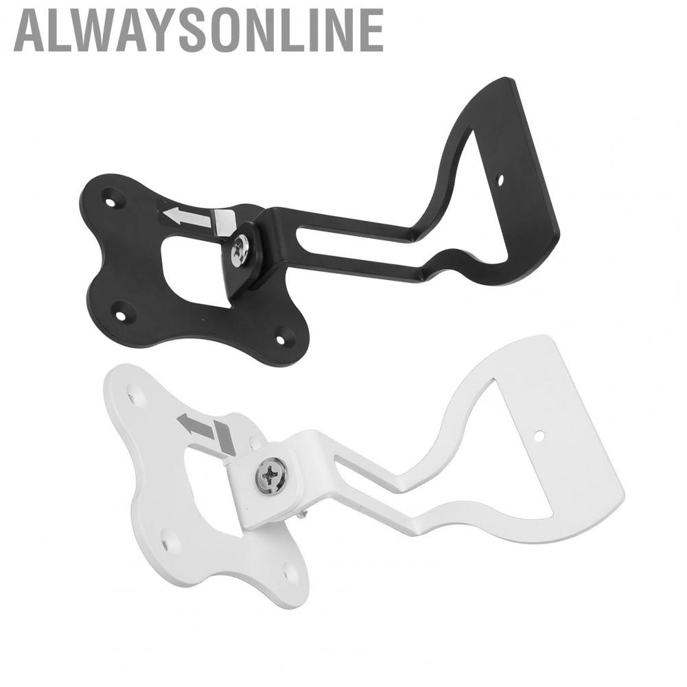 Alwaysonline Speaker Wall Holder  Thicken Metal Mount Bracket Durable Strong Load Bearing Rotatable for Era 100 Home