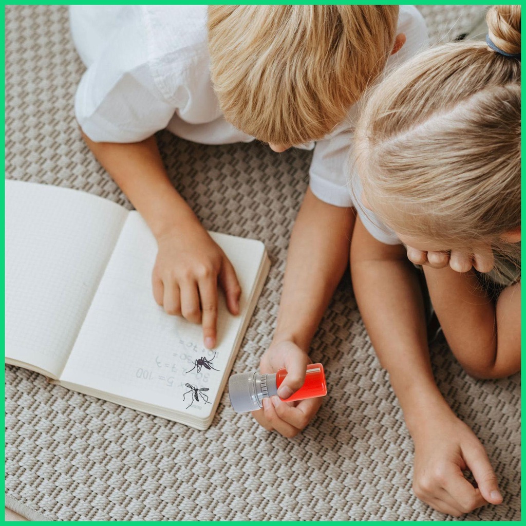 Bộ Con Dấu Cao Su Mini In Họa Tiết Vui Nhộn Cho Bé