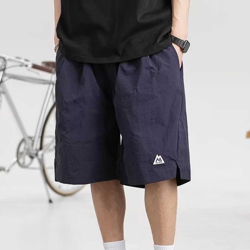 Quần Short Thể Thao Xếp Ly Phong Cách Nhật Bản Chống Thấm Nước Thời Trang Mùa Hè Cho Nam