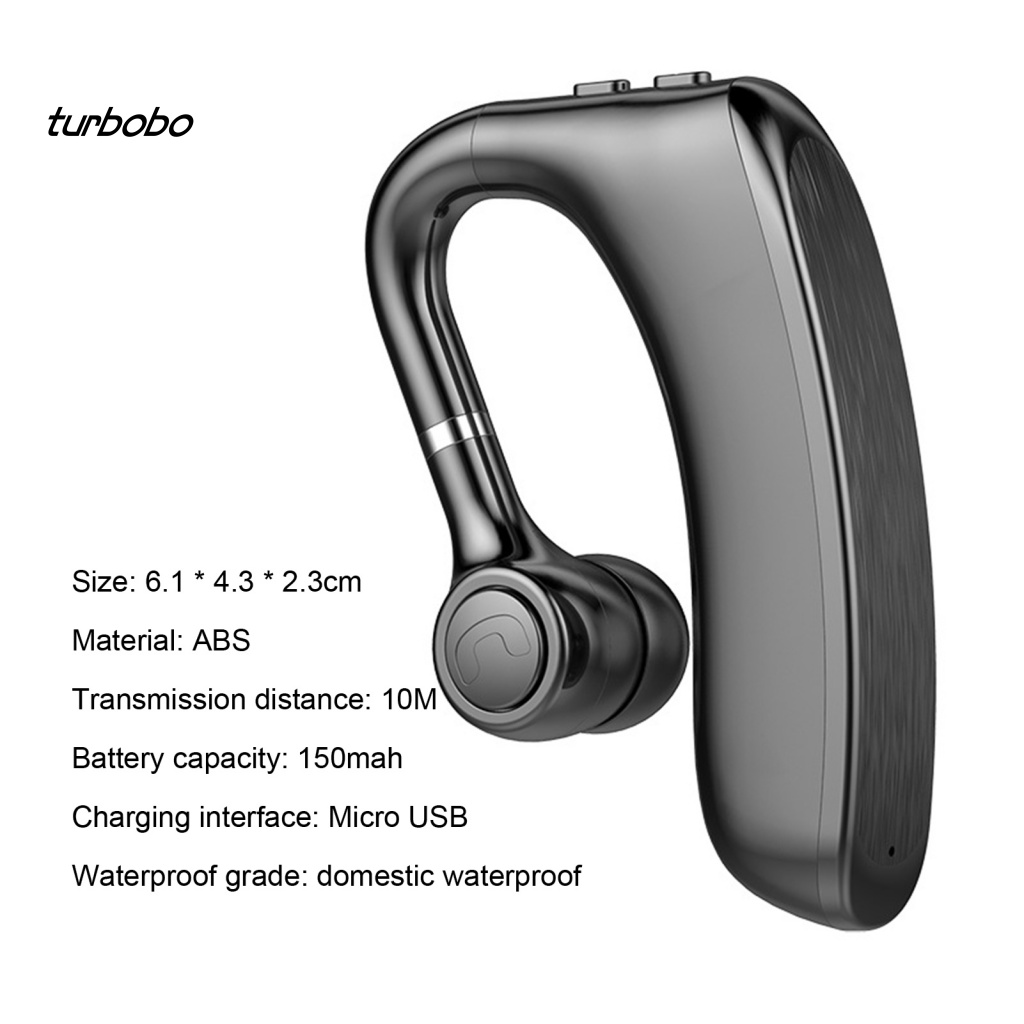 Tai nghe không dây turbobo Móc Vành Tai Thông Dụng Cho Doanh Nhân