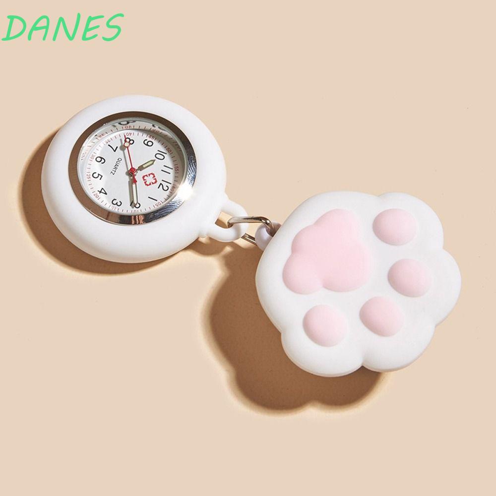 Đồng Hồ Bỏ Túi Hình Móng Vuốt Mèo Màu Sắc Kẹo Ngọt Thanh Lịch Cho Nam|Đồng Hồ Đeo Tay Mặt Trái Tim Xinh Xắn Thời Trang