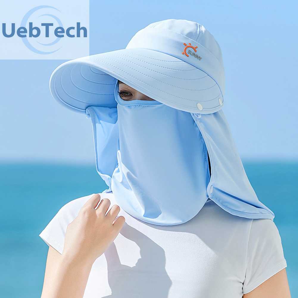 Nón Tai Bèo Chống Tia UV Thoáng Khí Có Thể Tháo Rời Cho Nam Nữ