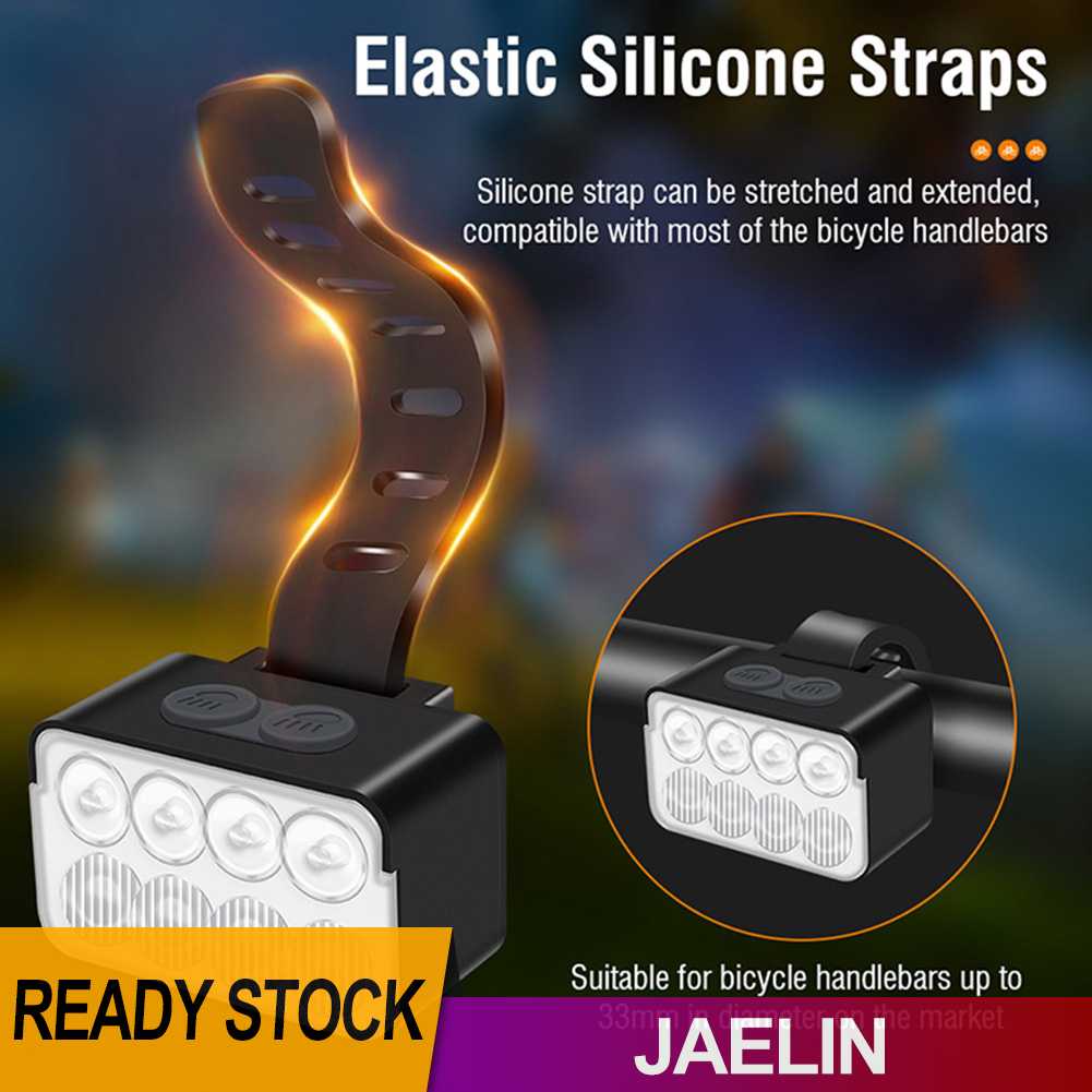 Đèn Pha LED 900LM TYPE-C 1000mAh IPX6 Chống Nước Có Thể Sạc Lại Cho Xe Đạp