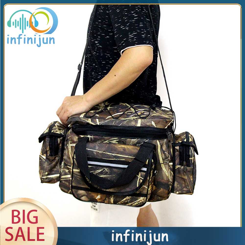 Túi Đựng Dụng Cụ Câu Cá Thể Thao Ngoài Trời Sức Chứa Lớn Siêu Bền