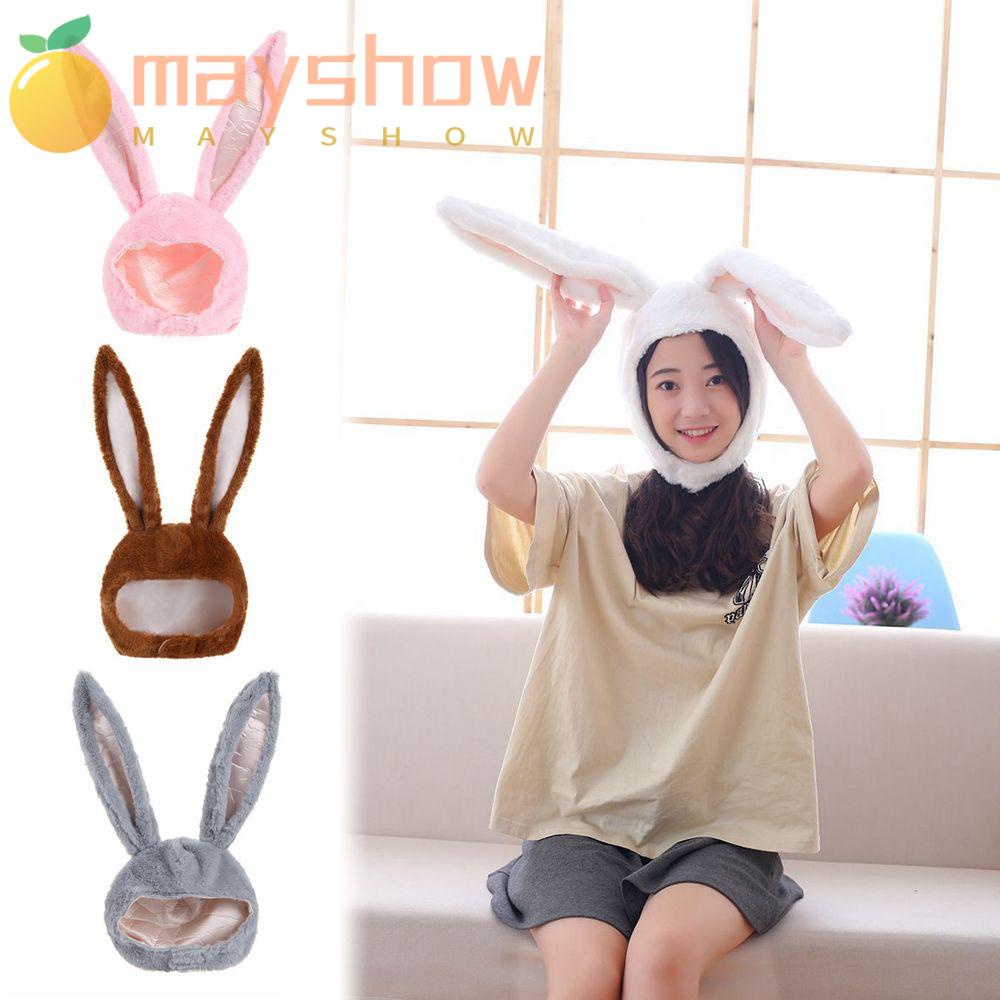 Mũ Tai Thỏ Nhồi Bông Dễ Thương Dùng Hóa Trang Tiệc Tùng