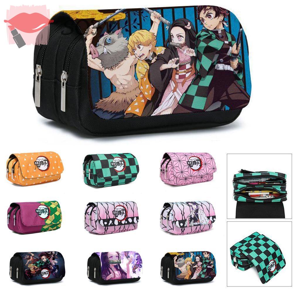 Túi Đựng Bút Hình Anime Demon Slayer Dễ Thương