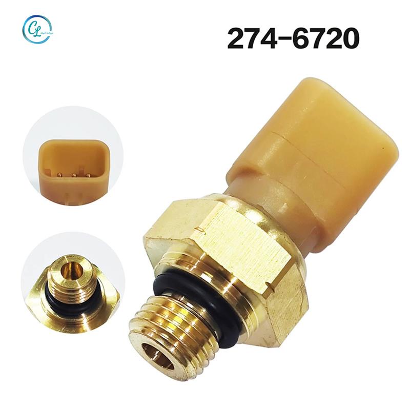 Cảm Biến Áp Suất Nhiên Liệu 274-6720 274-6720 2746720 Phụ Kiện Chuyên Dụng Cho Máy Xúc 312D 315C 320D 323D M313C M316C