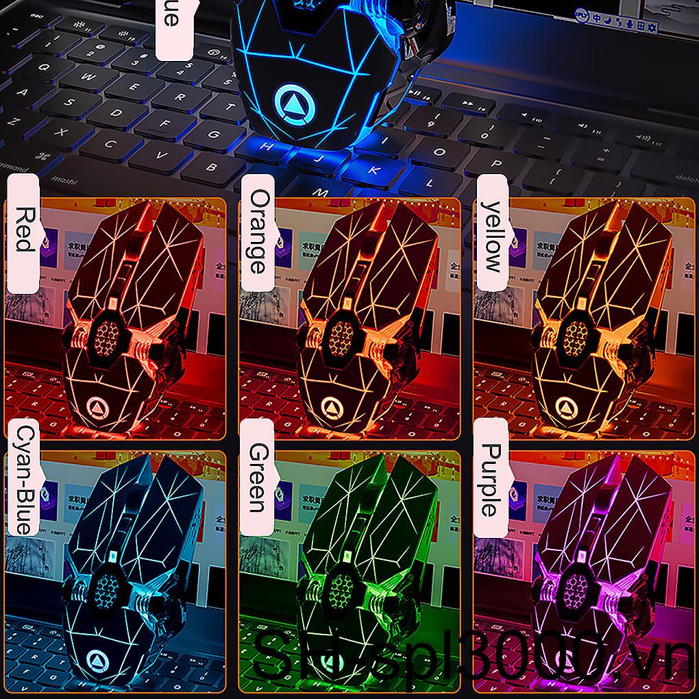 Chuột Quang Gaming Không Dây Với ĐầU CắM USB Cho PC