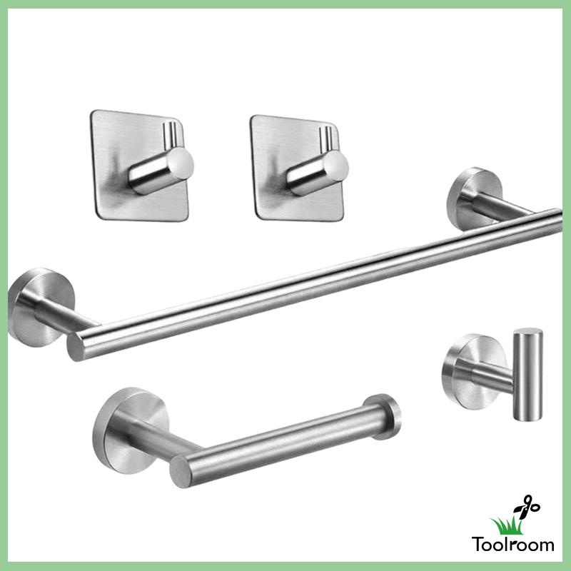Thanh Treo Khăn Bằng Thép Không Gỉ Tiện Dụng Cho Phòng Tắm