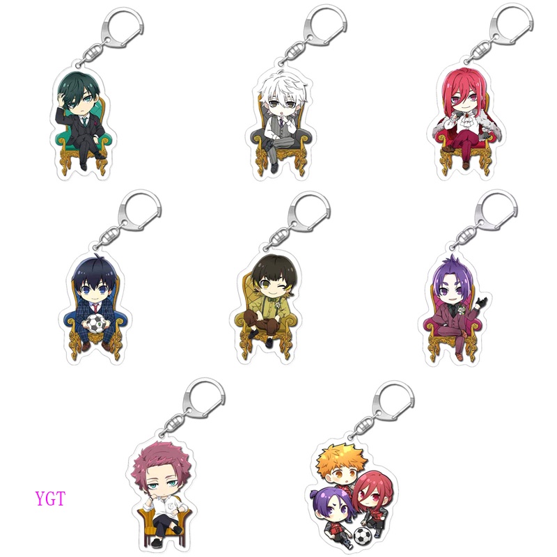 Ygt Móc Khóa Hoạt Hình Isagi Yoichi Bachira Meguru Đáng Yêu Bằng Acrylic