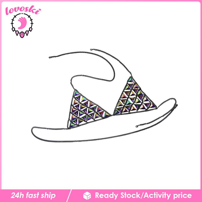 Áo Ngực Đính Kim Sa Lấp Lánh Phong Cách Bohemian Thời Trang Quyến Rũ Cho Nữ