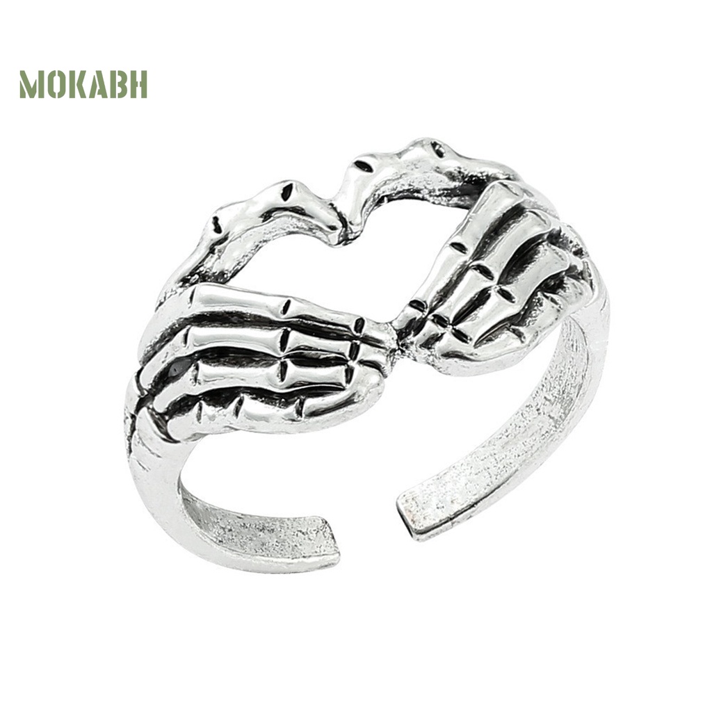 Nhẫn Hình Ngón Tay Phong Cách Hip Hop Punk Cổ Điển Thời Trang Cho Nữ