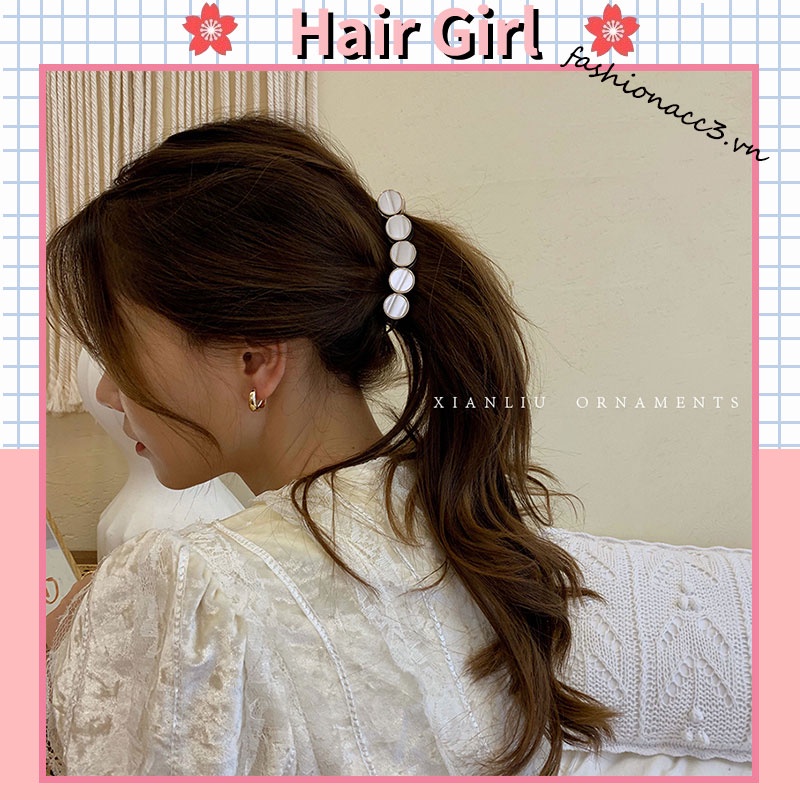 Kẹp Tóc Đính Hạt Ngọc Trai Mới Thời Trang Mùa Hè 2023