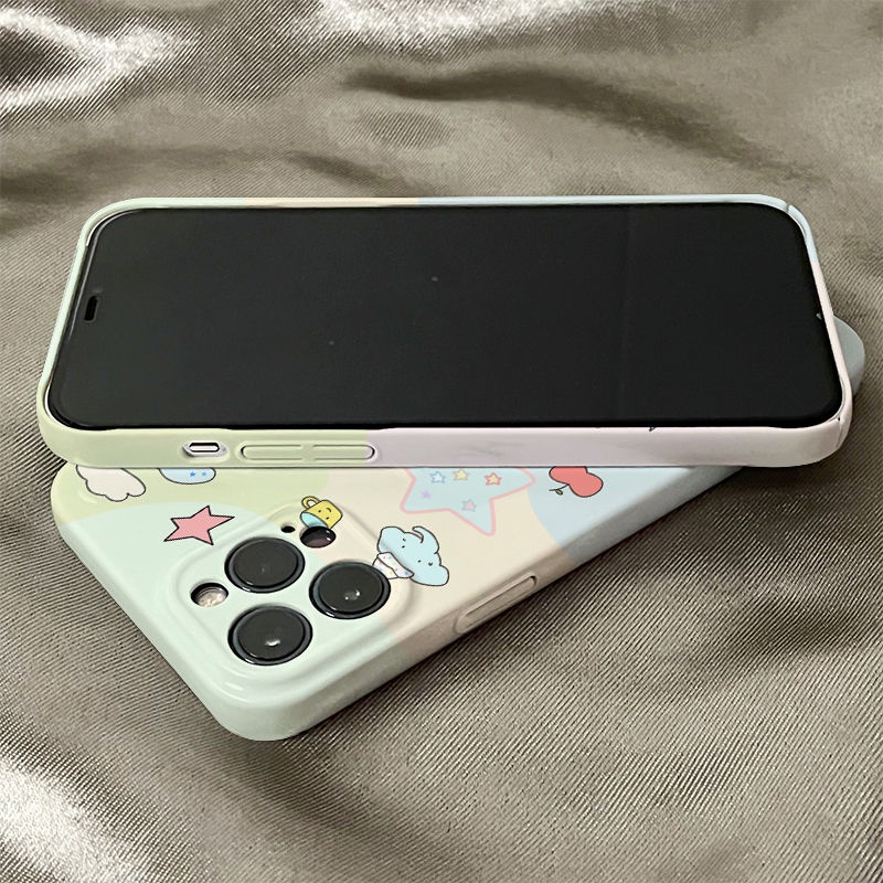 Ốp Điện Thoại Cứng / Phim Dán In Hình Động Vật Hoạt Hình Cho iphone14promax14pro11 Apple 1413