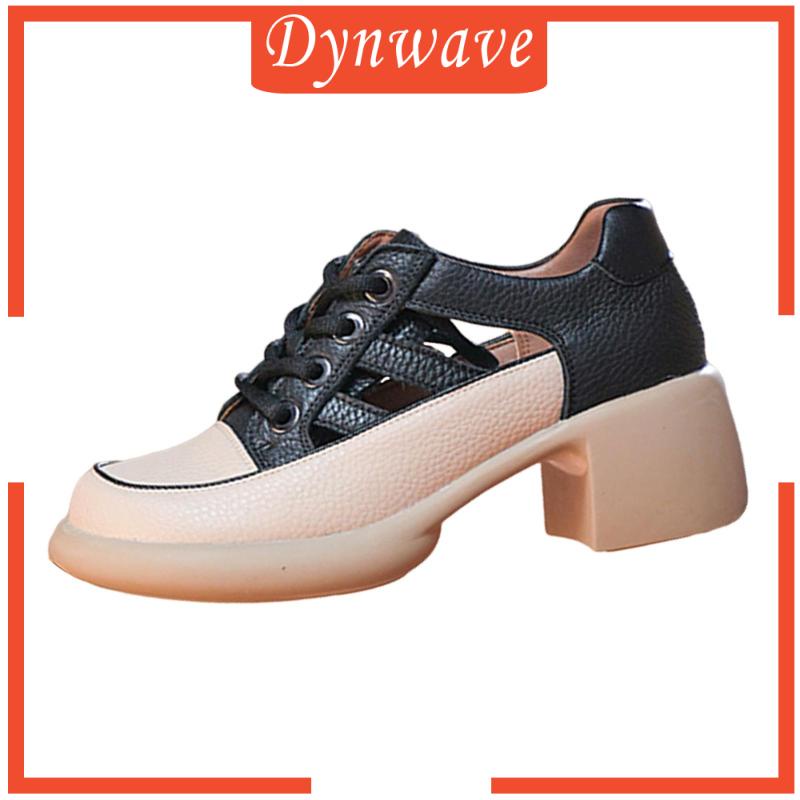 [Dynwave] Xăng đan Đế Xuồng Gọn Nhẹ Thắt Dây Đơn Giản Độc Đáo Cho Nữ