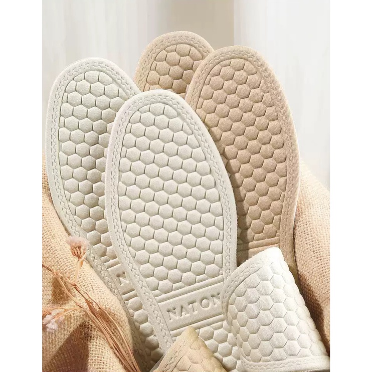 Lót giày thấm hút mồ hôi khử mùi cho nam nữ, thoải mái L15