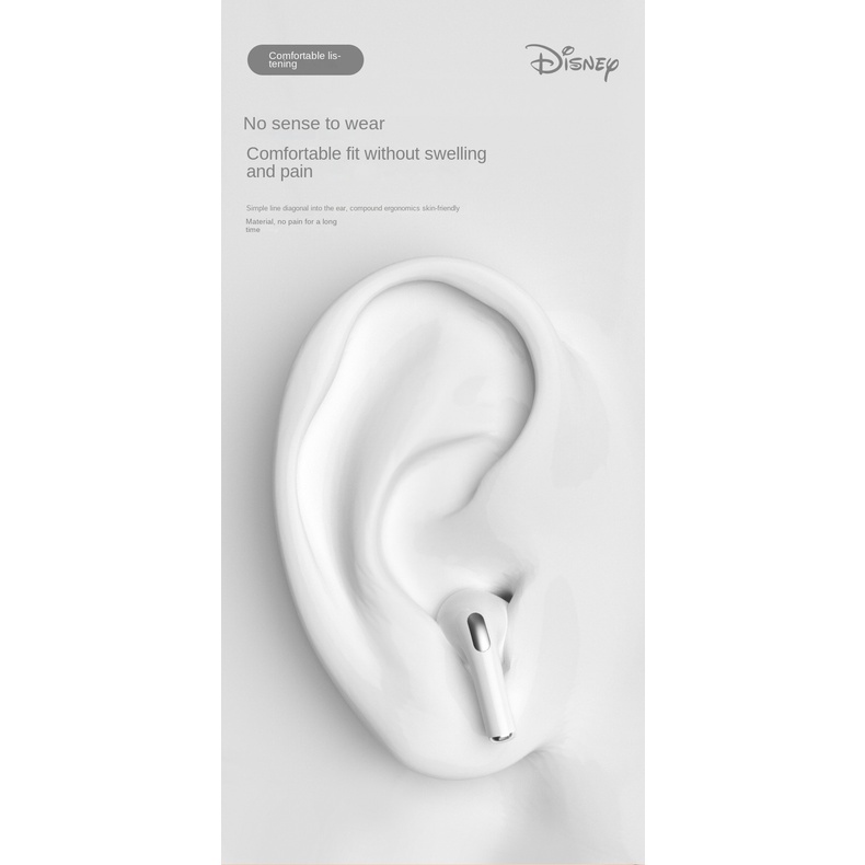 Tai Nghe Bluetooth Không Dây Xoay Tròn Thông Minh NUOWA Disney TWS