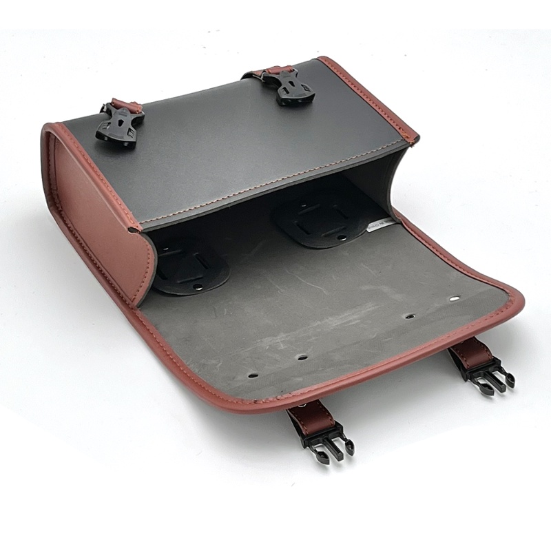 Túi Da PU Đựng Đồ Gắn Yên Xe Mô Tô Harley Sportster XL883 XL1200 Honda CMX300 CMX500 CMX 500