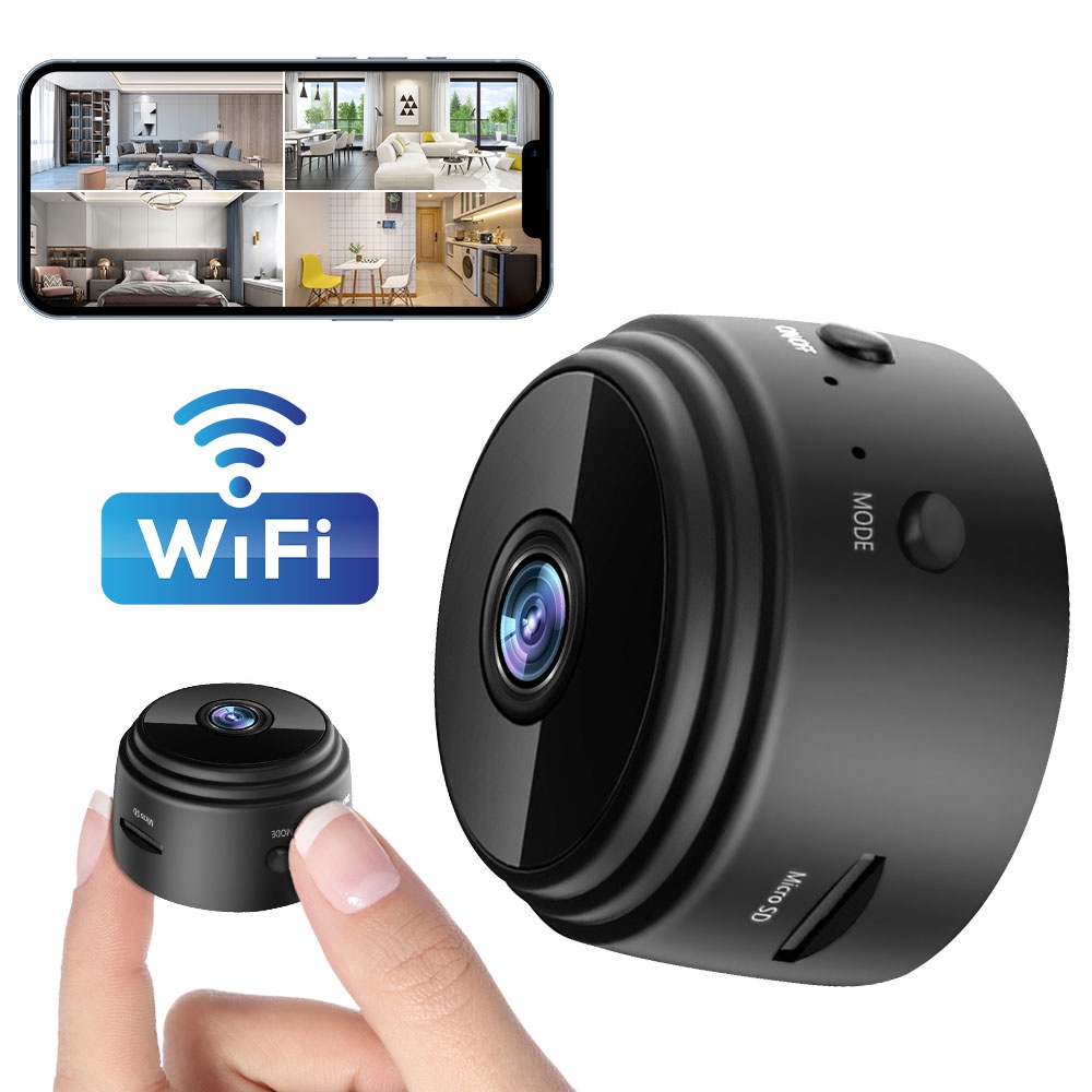 Camera Giám Sát Nhà Thông Minh Kết Nối WiFi HD A9 A9 Cho JXL CAM APP