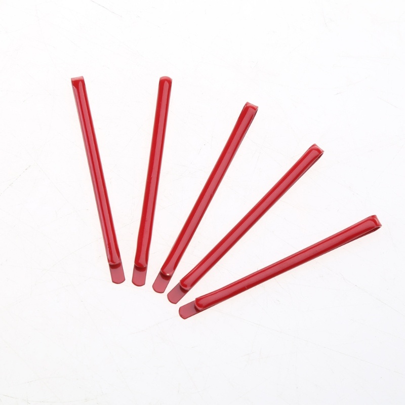 Kẹp Tóc Kim Loại Màu Đỏ Dùng Hóa Trang Độc Đáo