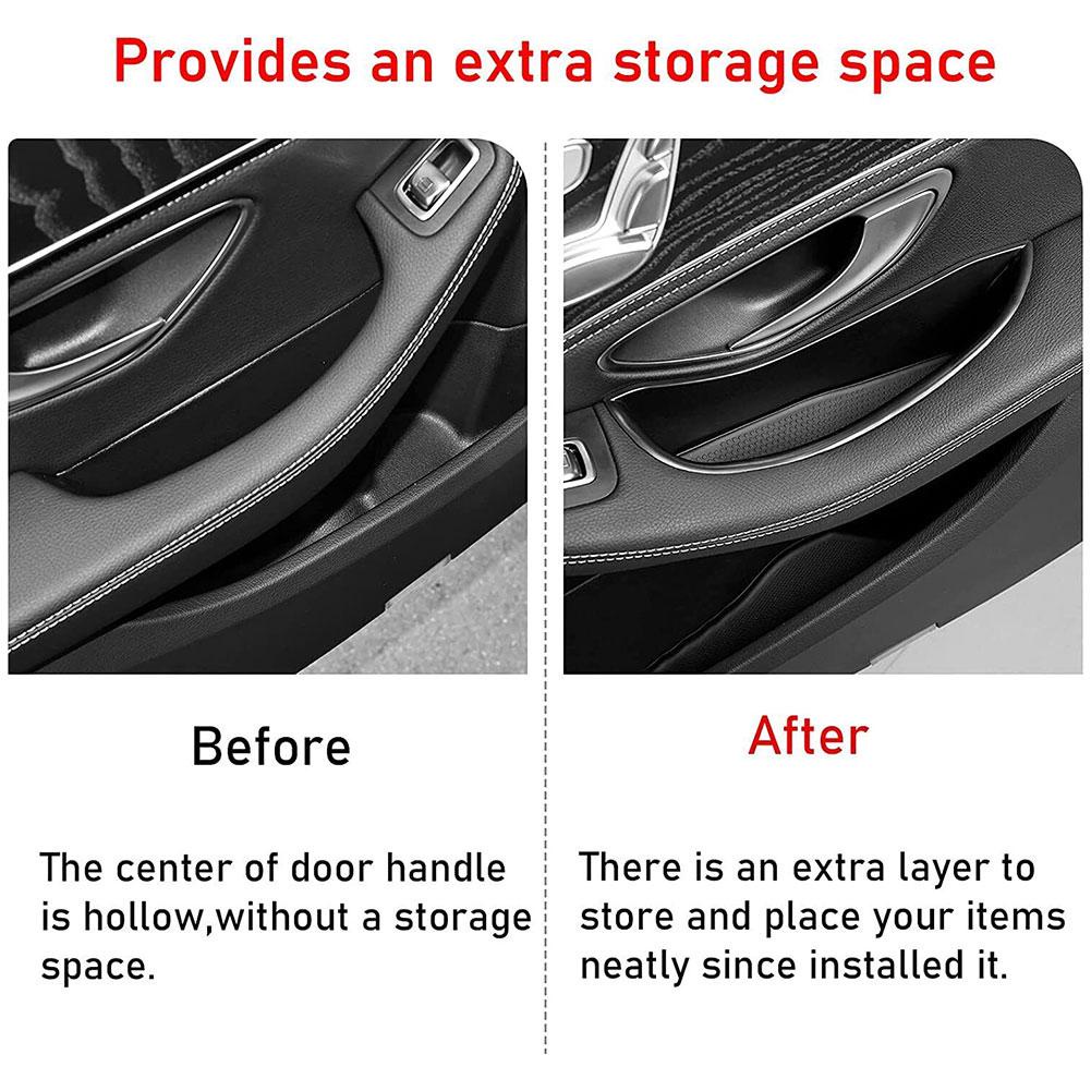 Hộp Đựng Đồ Dùng Gắn Cửa Trước / Sau Xe Hơi Tiện Dụng Cho E-Class W212 Sedan S5T9