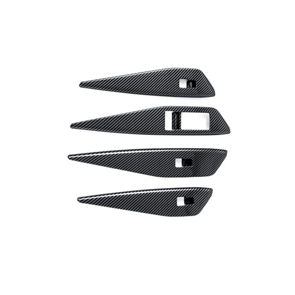 Viền Sợi Carbon Bảo Vệ Bảng Điều Khiển Nâng Xe Hơi ID4 2021 23