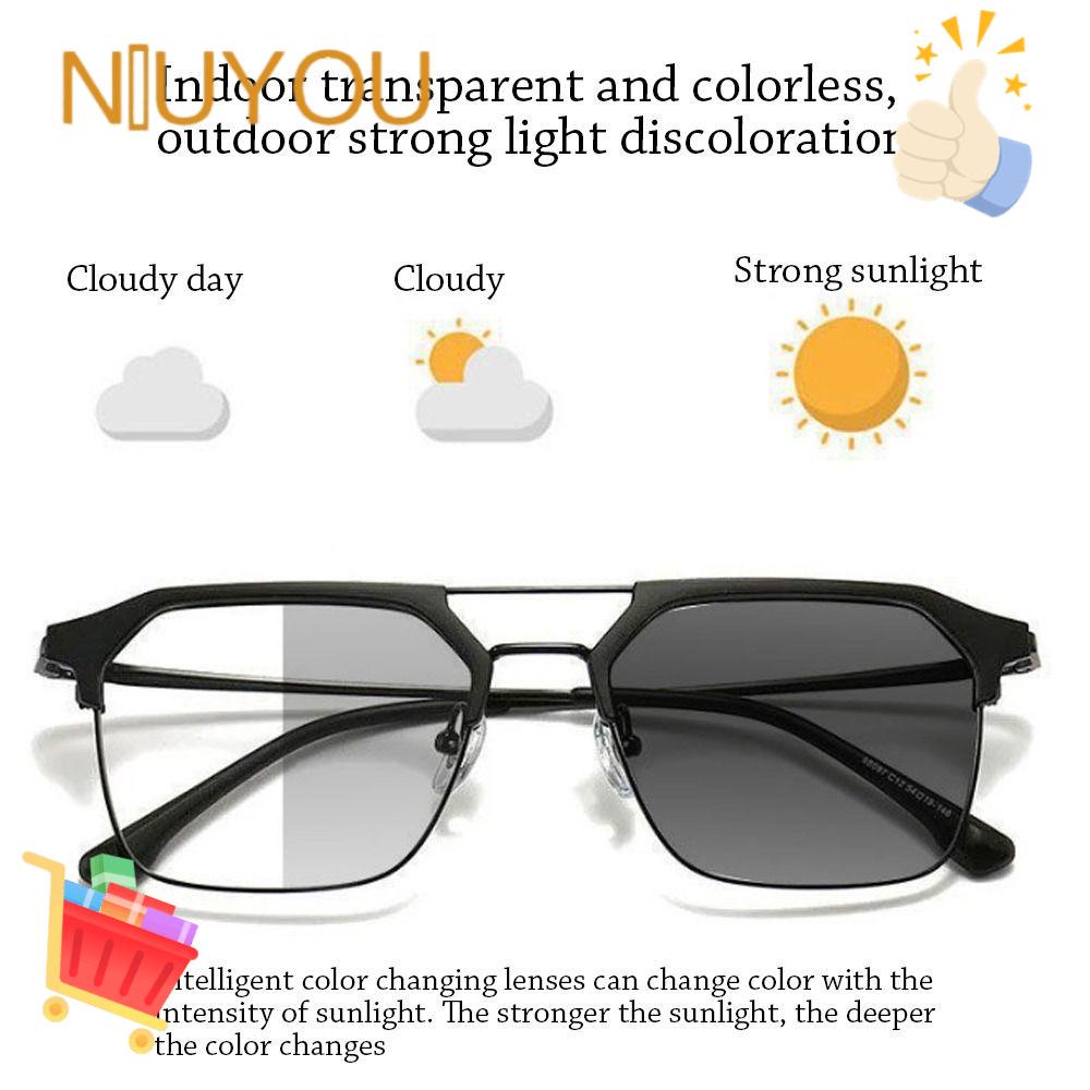 Kính Bảo Vệ Mắt Siêu Nhẹ Chống Ánh Sáng Xanh Không Đổi Màu Cho Nam Và Nữ