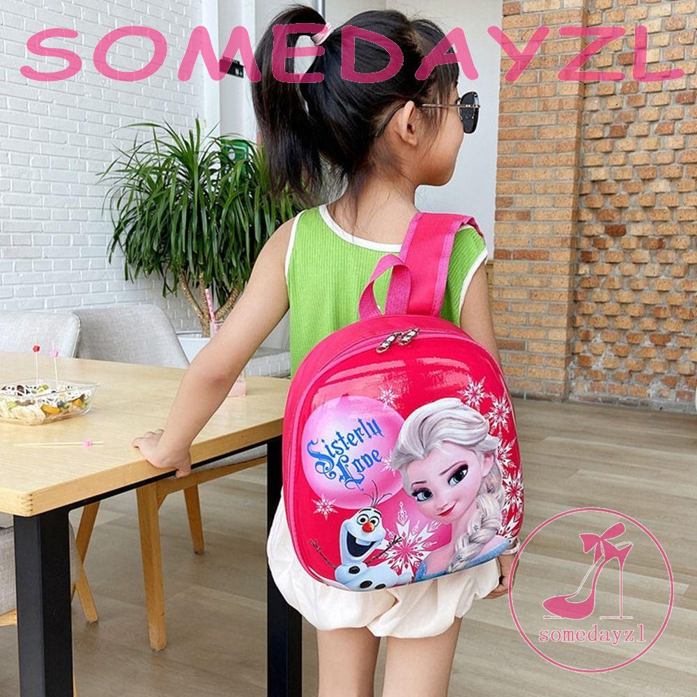 Ba Lô Vỏ Trứng In Hình Mickey Hoạt Hình Trọng Lượng Nhẹ Chống Thấm Nước Cho Bé Trai Bé Gái