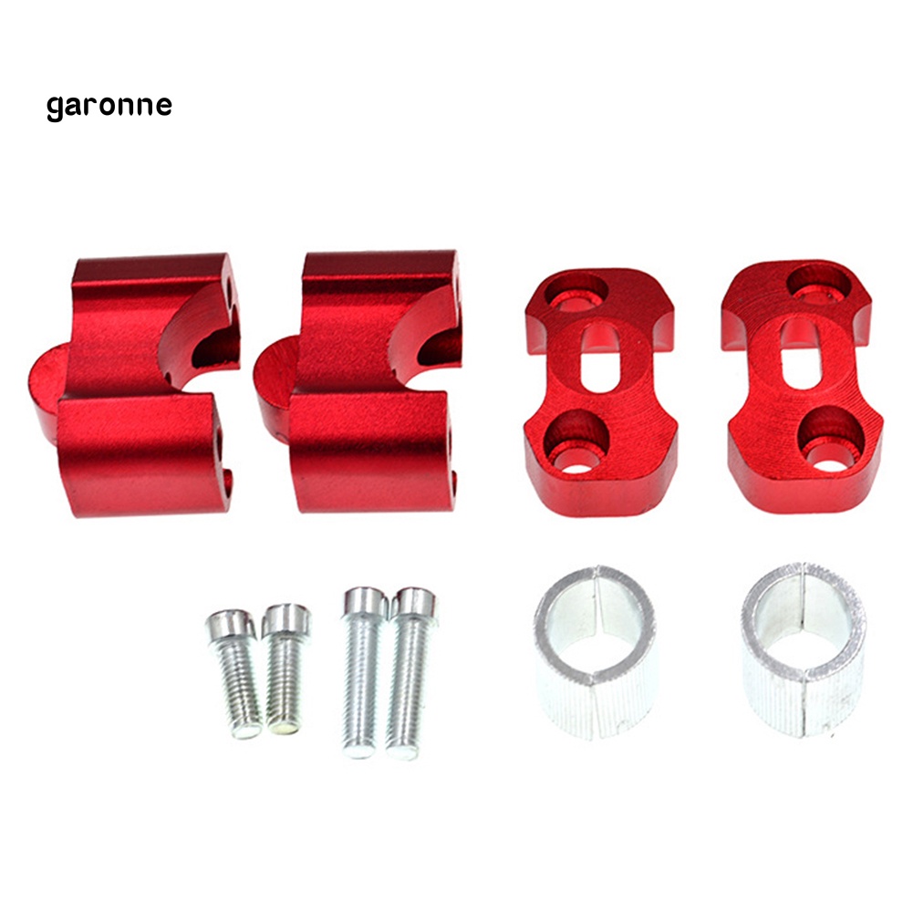 1 Cặp Kẹp Nâng Tay Lái Xe Máy Bằng Hợp Kim Nhôm 22-28mm