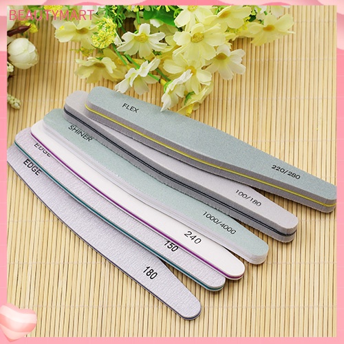 Set 6 Khối Dũa Móng Tay Chuyên Dụng Cho Sơn Gel UV