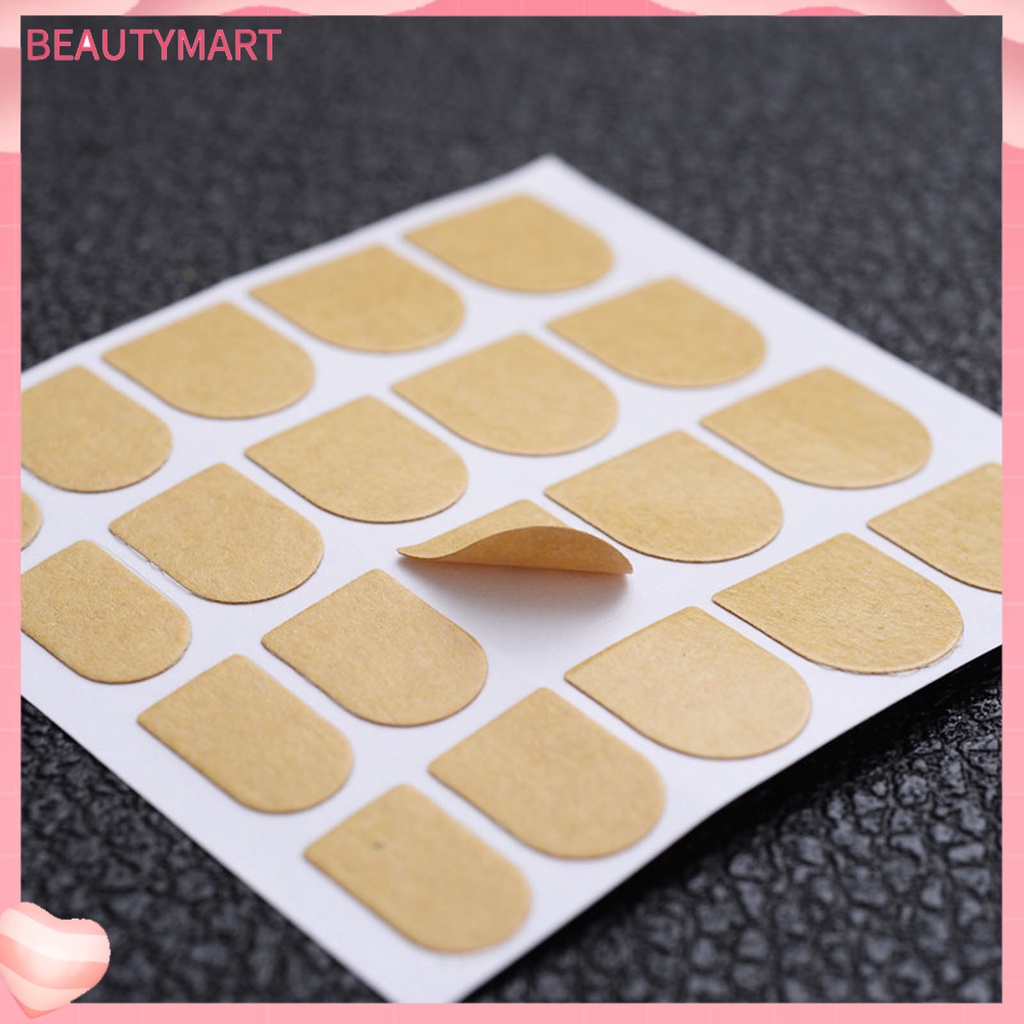 Tấm 20 Miếng Dán Móng Tay Giả Hai Mặt Độ Dính Cao Tiện Lợi Dành Cho Nữ