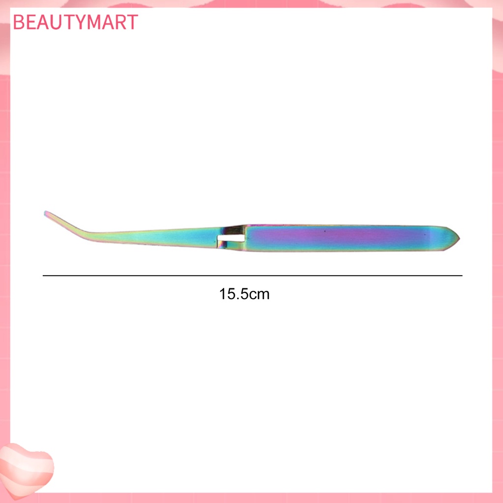 Nhíp Cong Bằng Thép Không Gỉ Không Biến Dạng Hỗ Trợ Làm Móng