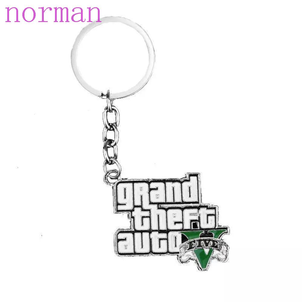 Móc Khóa Gắn Hình Nhân Vật Game GTA V Cho Fan PS4 Xbox PC Giá Đỡ