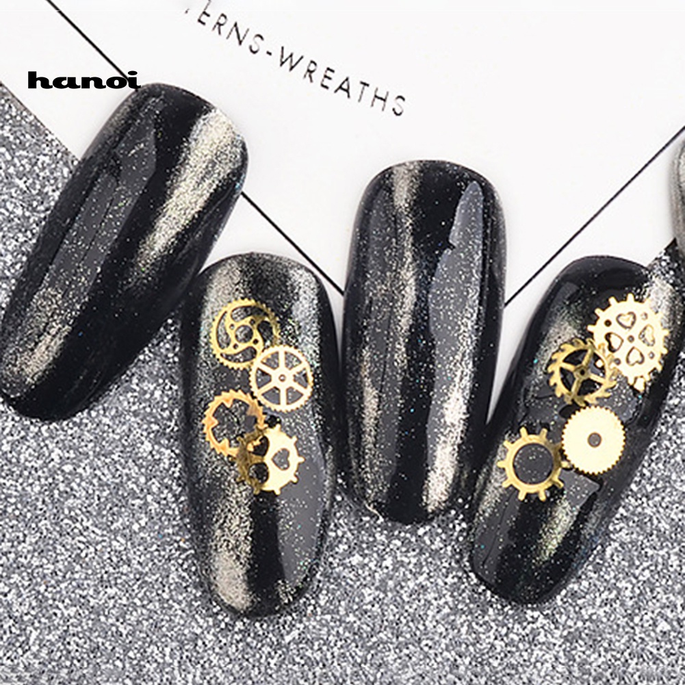 Set 2 Hộp Phụ Kiện Trang Trí Móng Tay Nghệ Thuật