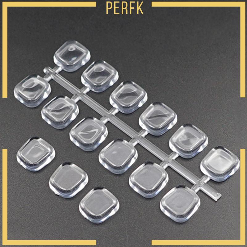 Khay Trưng Bày Móng Tay Giả Hình Vuông Nhiều Màu Sắc