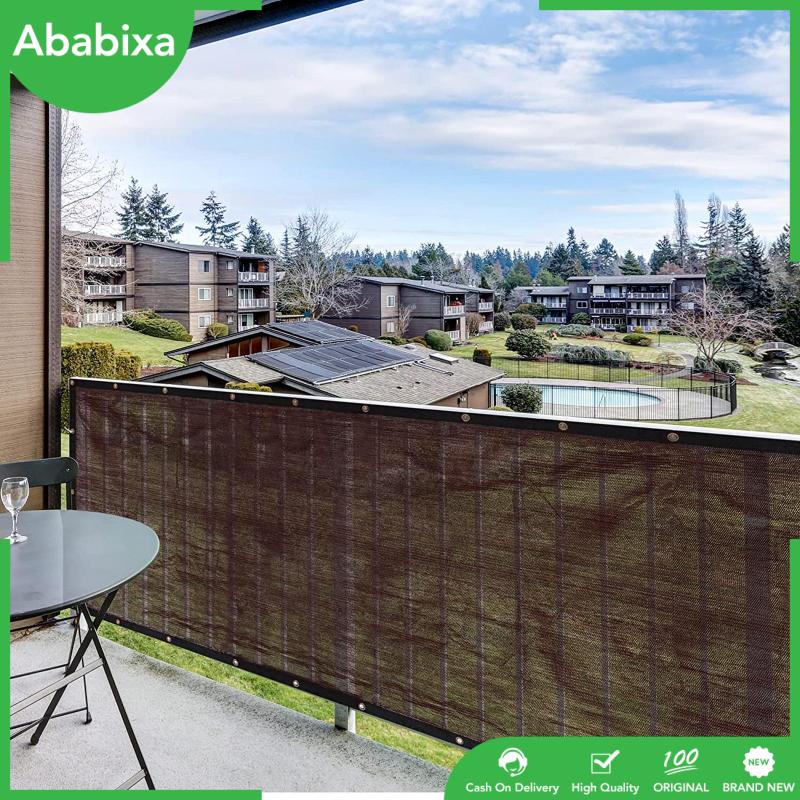 [Ababixa] Tấm Che Nắng Bằng Vải Che Mặt Dễ Dàng Lắp Đặt Cho Cây Trồng Hạng Nặng Kennels Màu Đen