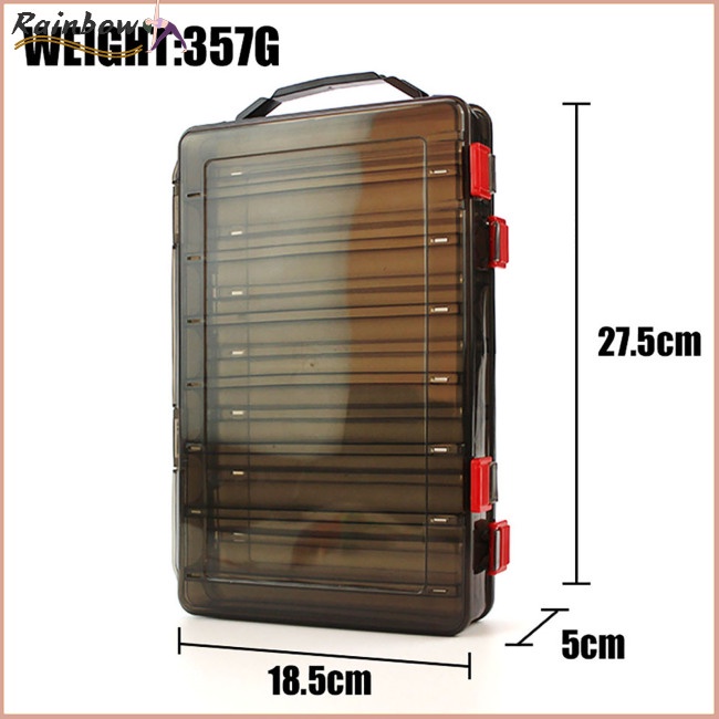 Hộp Đựng Mồi Câu Cá 14 Ngăn Gọn Nhẹ Tiện Dụng